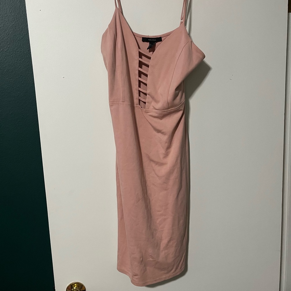 Forever 21 cut out bodycon mini dress